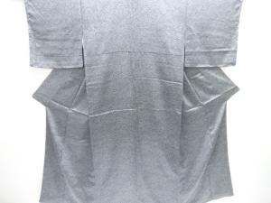 森林模様小紋着物